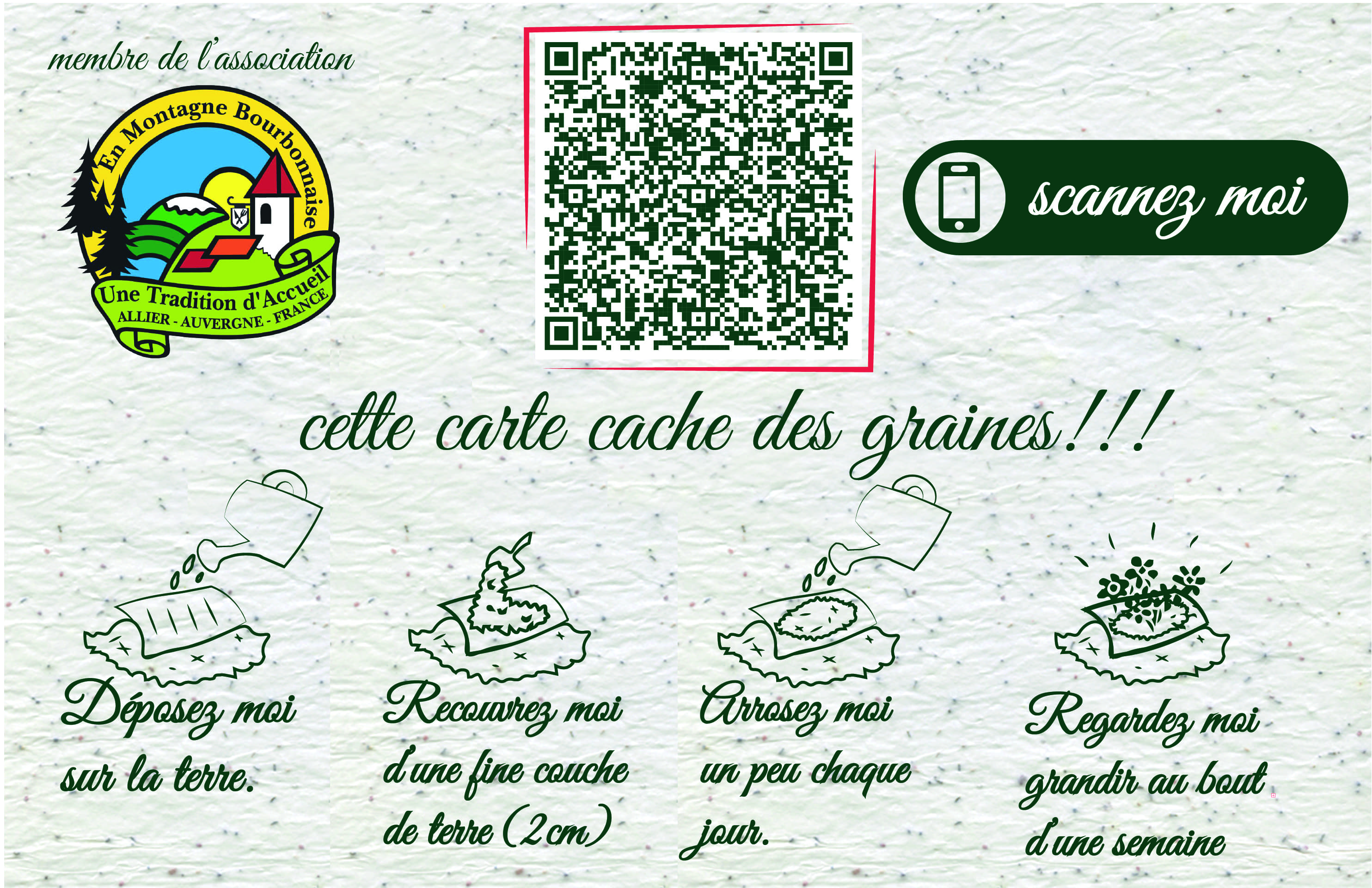 carte de visite nouvelle earthdesign verso
